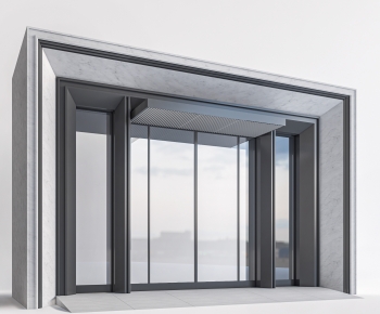 Modern Facade Element-ID:618900061