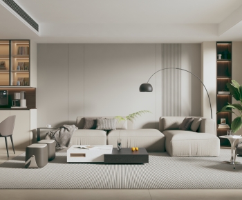 Modern A Living Room-ID:592830909