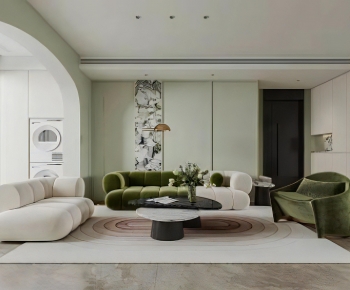 Modern A Living Room-ID:532165055