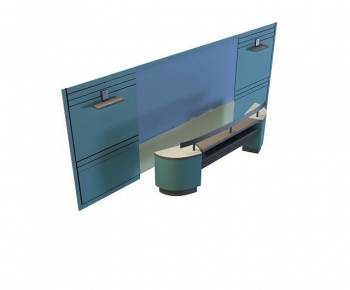 Modern Reception Desk-ID:947901013