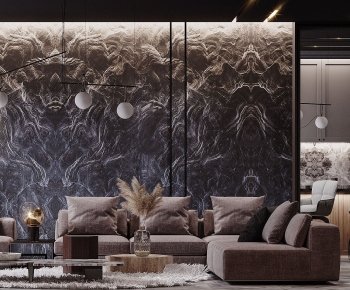 Modern A Living Room-ID:935476064