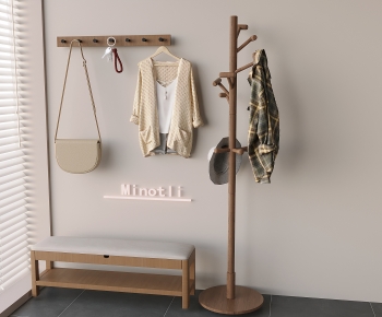 Modern Stool For Changing Shoes-ID:497386938
