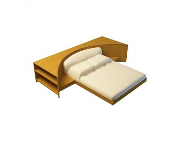 Modern Double Bed-ID:113642937
