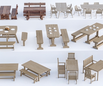 New Chinese Style Leisure Table And Chair-ID:598057033