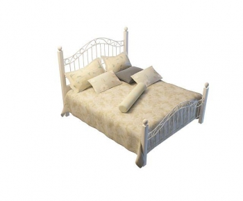 Modern Double Bed-ID:393248086