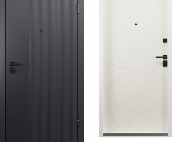 Modern Single Door-ID:208340883