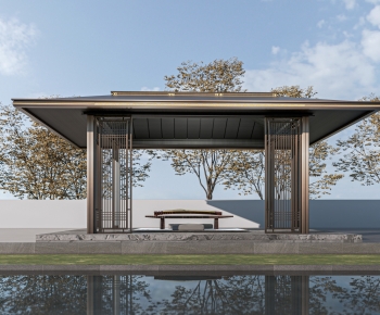 New Chinese Style Pavilion-ID:595155009