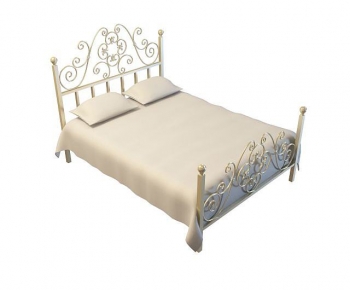 European Style Double Bed-ID:313693055