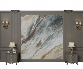 French Style TV Wall-ID:667076117