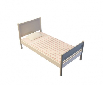 Modern Single Bed-ID:174366956