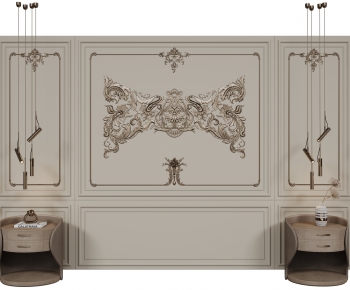 French Style TV Wall-ID:967008116