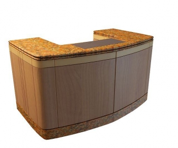 Modern Reception Desk-ID:155601987