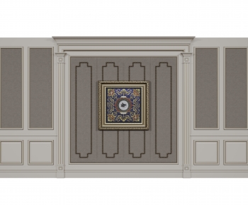 French Style TV Wall-ID:206152928