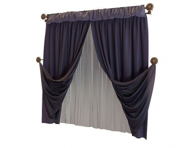 Simple European Style The Curtain-ID:554630867