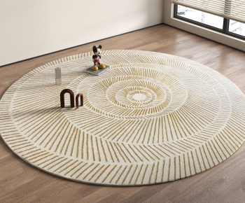 Modern Circular Carpet-ID:841063987