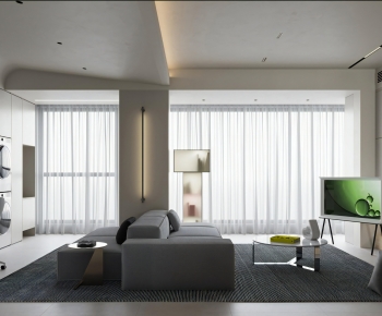 Modern A Living Room-ID:847925901