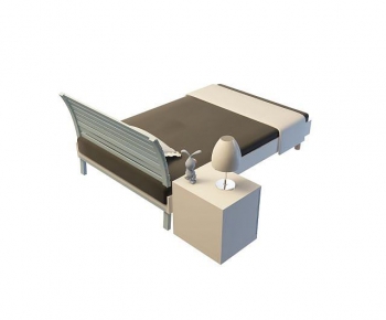 Modern Double Bed-ID:280545002