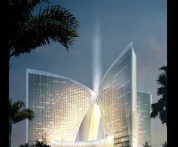 Modern Appearance Of Commercial Building-ID:778908011