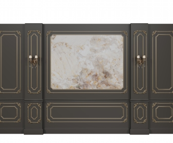 French Style TV Wall-ID:700431116