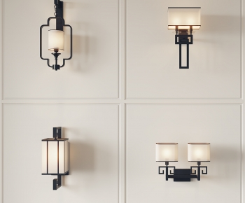 New Chinese Style Wall Lamp-ID:245964057