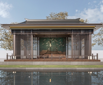 New Chinese Style Pavilion-ID:644553902
