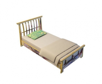 Modern Single Bed-ID:880971913