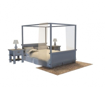 Chinese Style Double Bed-ID:551942119