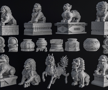 Chinese Style Stone Carving-ID:611921073