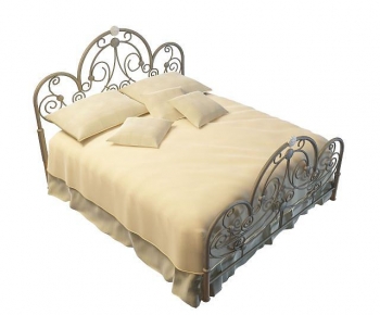 European Style Double Bed-ID:354600028