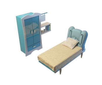 Modern Child's Bed-ID:111401089