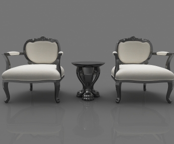 Simple European Style Lounge Chair-ID:965785033