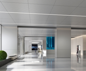 Modern Office Reception Desk-ID:989478115