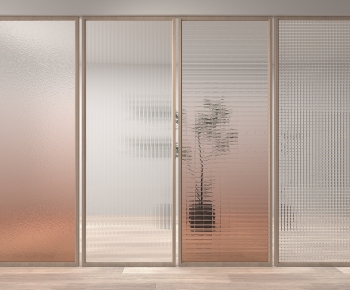 Modern Glass Screen Partition-ID:498514897