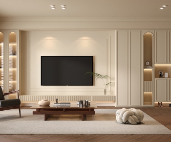 French Style A Living Room-ID:809276101