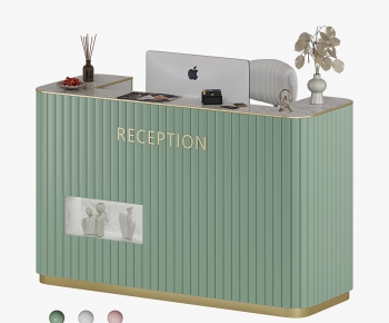 Modern Reception Desk-ID:448764097