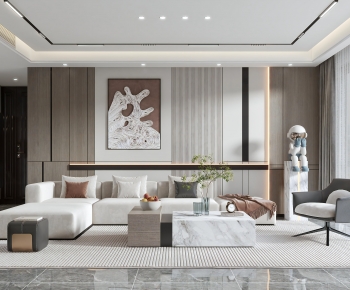 Modern A Living Room-ID:259748942