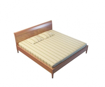 Modern Double Bed-ID:707531937