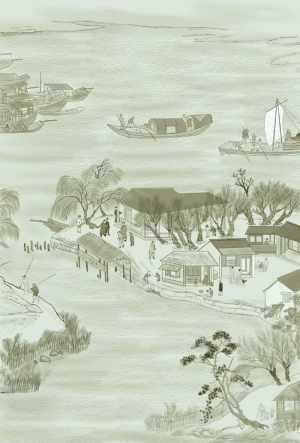 新中式装饰画-ID:422120093