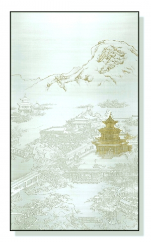 新中式装饰画-ID:646425961