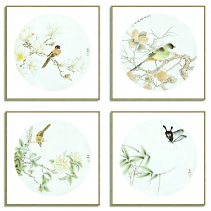 新中式装饰画-ID:619879012