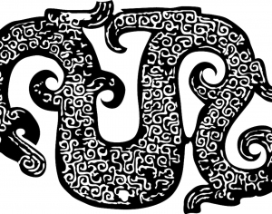 Chinese StyleBump Black And White