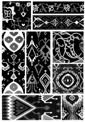 Chinese StyleBump Black And White