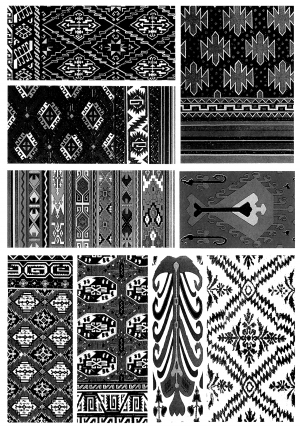 Chinese StyleBump Black And White