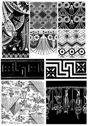 Chinese StyleBump Black And White