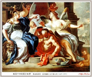 欧式古典人物油画-ID:469710861