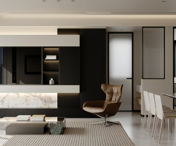 Modern A Living Room-ID:240384102