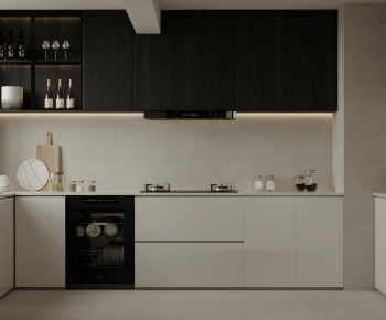 Modern Kitchen Cabinet-ID:136444095