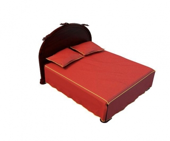 Modern Double Bed-ID:836599112
