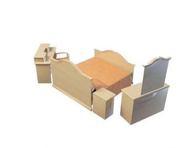 Modern Double Bed-ID:426893002