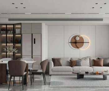 Modern A Living Room-ID:498044974